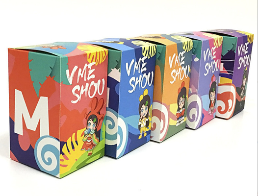 FSC Coated Toy Packaging Folded Color Boxes ISO9001 ISO14001 Certificate
