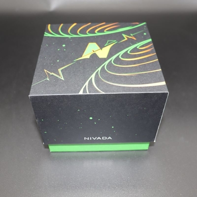 Spot UV Printing Custom Watch Packaging Box 12.5x12.5x10.5CM