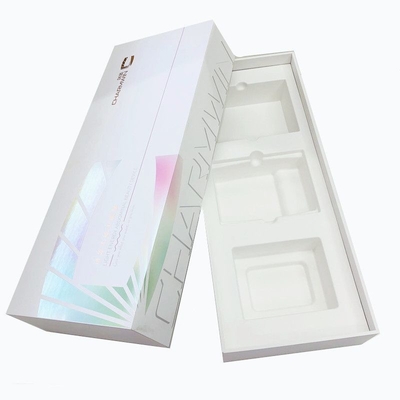 Papiermedizin-Verpackenkasten mit dem ganz eigenhändig geschrieben Effekt, der nass Massen-Behälter prägt