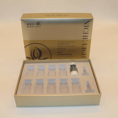 Kundenspezifische Verpackenkästen Skincare mit EVA und dem Scharen des Materials des Einsatz-C1S 1200g CCNB