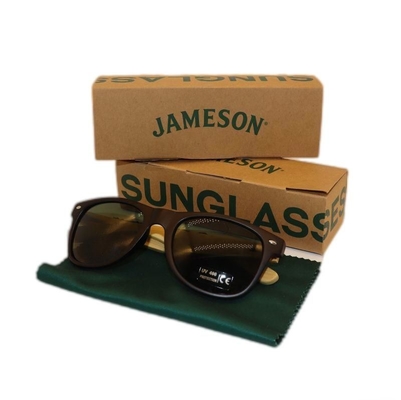 Farboffsetdruck ODM der Sonnenbrille-Einzelverpackungs-Kasten-kundenspezifisches CMYK 4, Kraftpapier-Kastensiebdruckdrucken